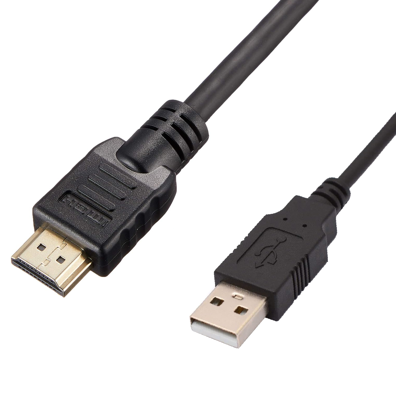 TEMCO Cable convertidor USB a HDMI, Solo para Cargar, cable de carga USB 2.0 macho a HDMI macho de 1,5 m Cable de alimentación USB a HDMI, Cable de carga macho a macho, divisor para adaptador Dispositivo inteligente, USB 2,0 a HDMI