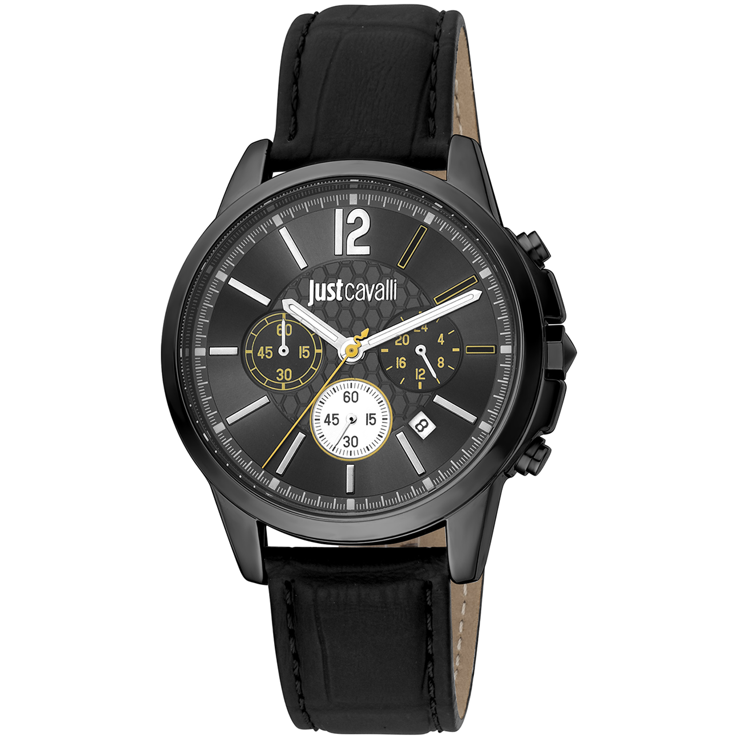 Just Cavalli Reloj Hombre Analogico Cuarzo con Correa de Cuero JC1G175L0245