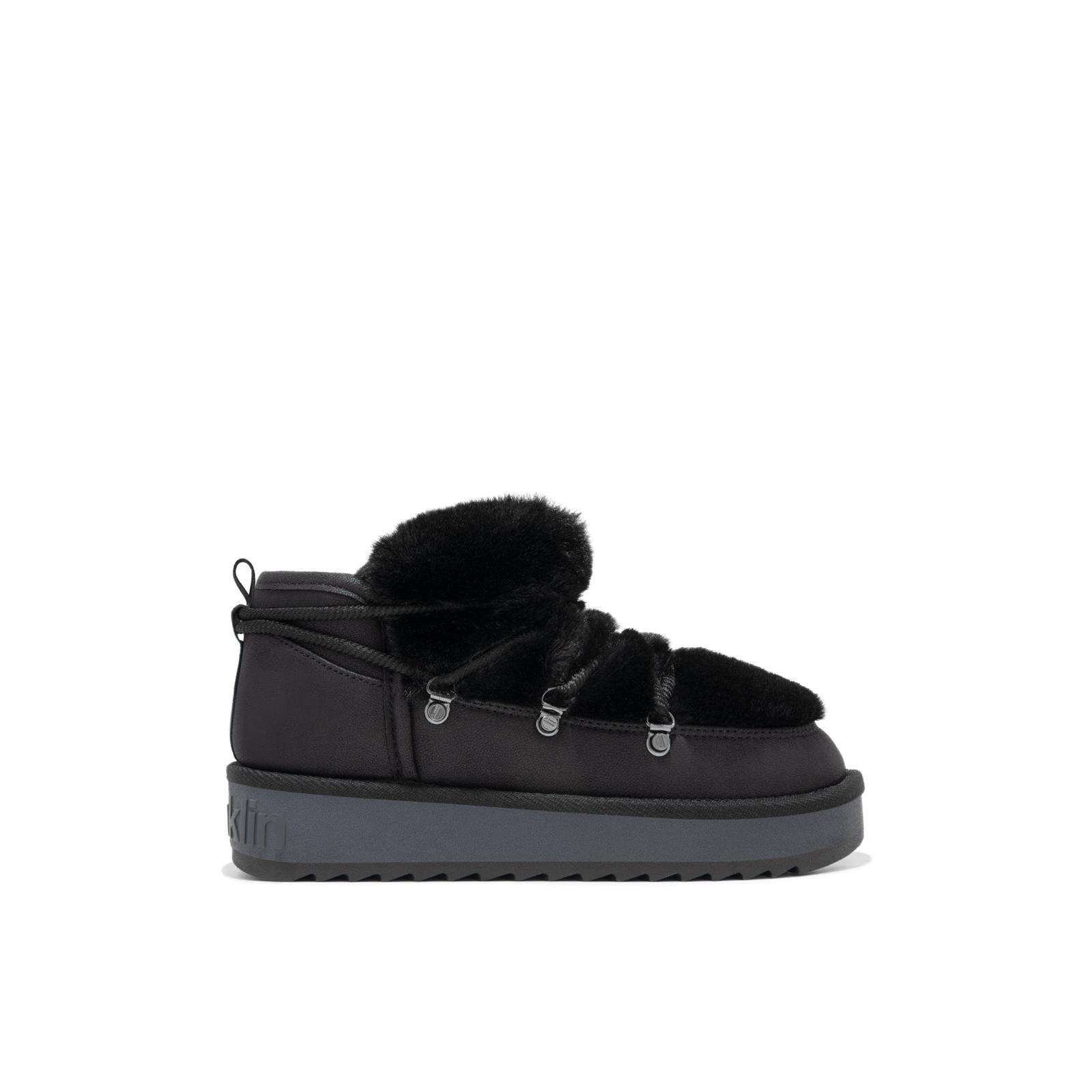 D.Franklin Botines Australianos de Mujer Nordic Trk Fur Low - Botas para Mujer - Moda casual Mujer