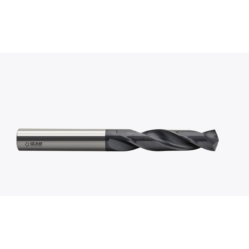 Broca IZAR Micrograno Din6537K Cnc - 8400 - 12,70 mm - AlTIN