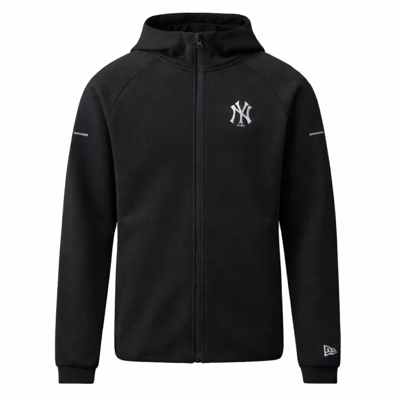 Sudadera New York Yankees New Era FZ Logo negra