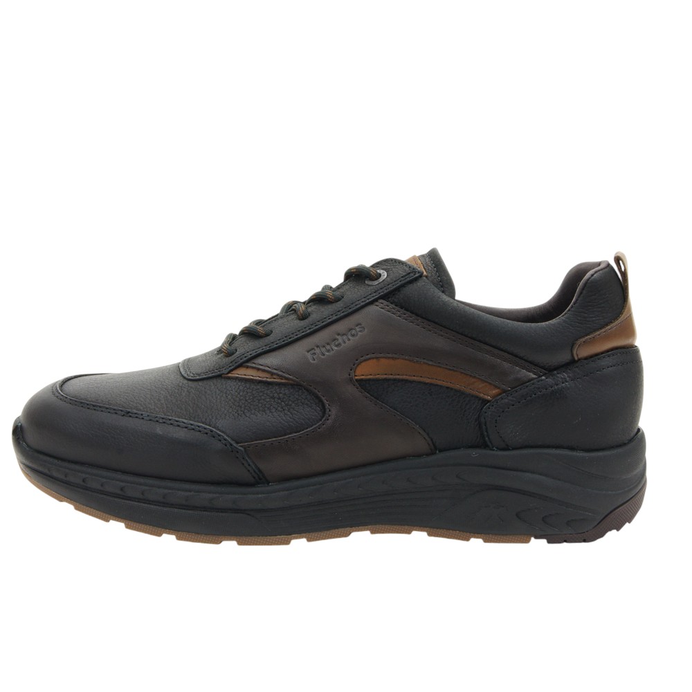 Fluchos mod. 2288 zapato casual para hombre en piel natural, cordones