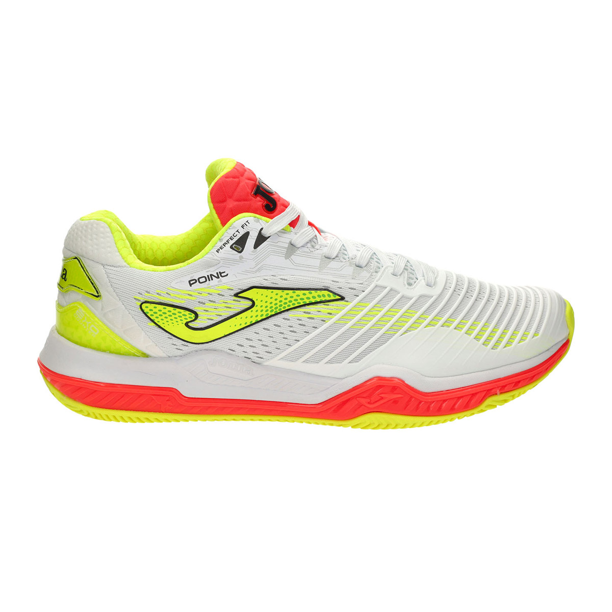Joma Point 21 Clay Blanco Naranja Fluor Tpoinw2102p
