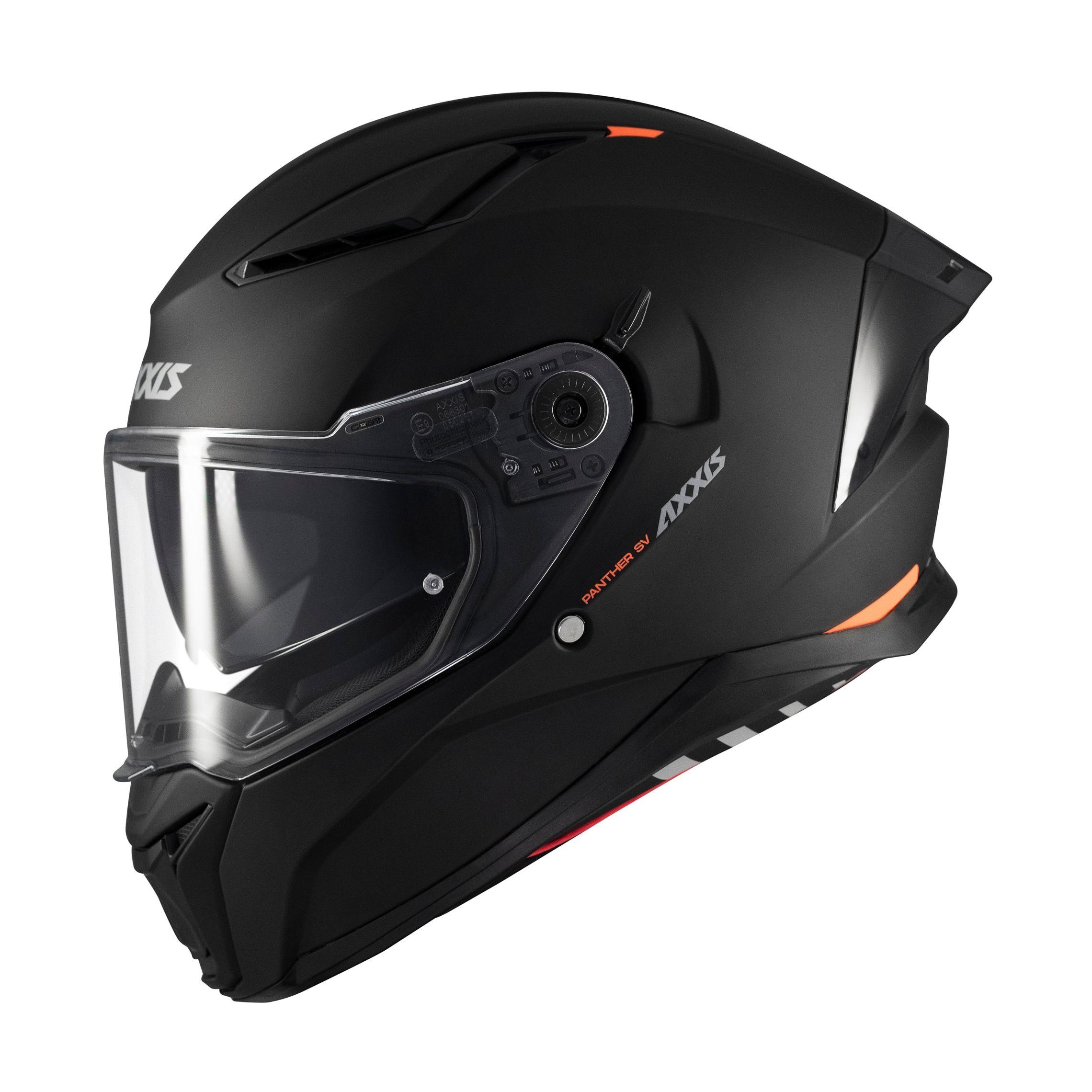 Casco Axxis Panther Sv Solid   Ce U