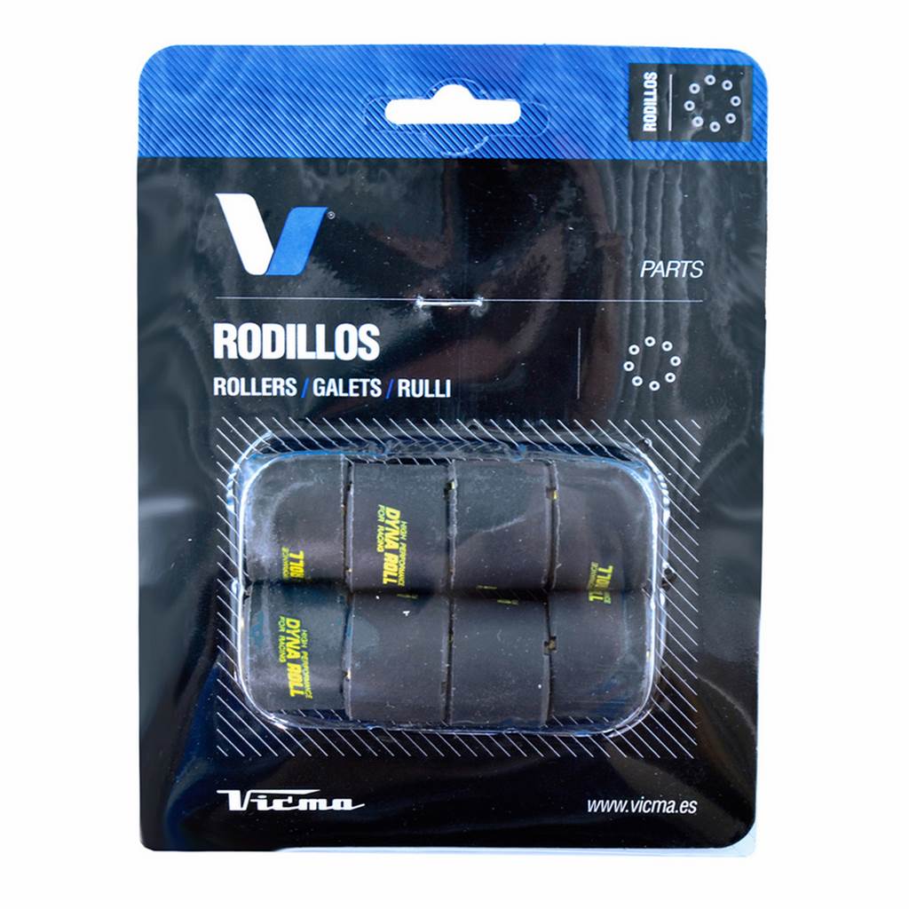 Rodillos Variador De Carbono 25X17 15G 10267