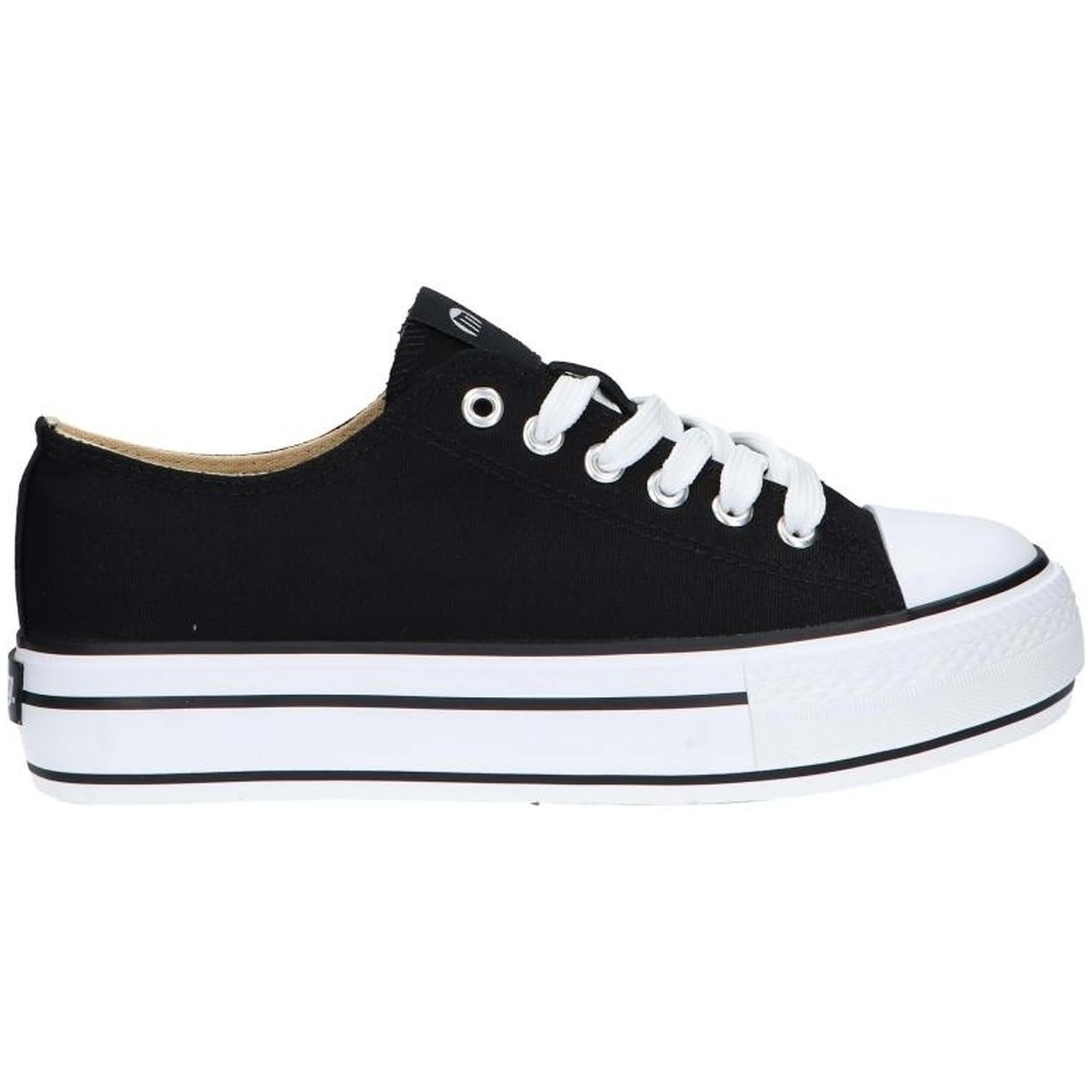 Zapatillas Mustang modelo 69423-C20462 para hombre y mujer en color Negro