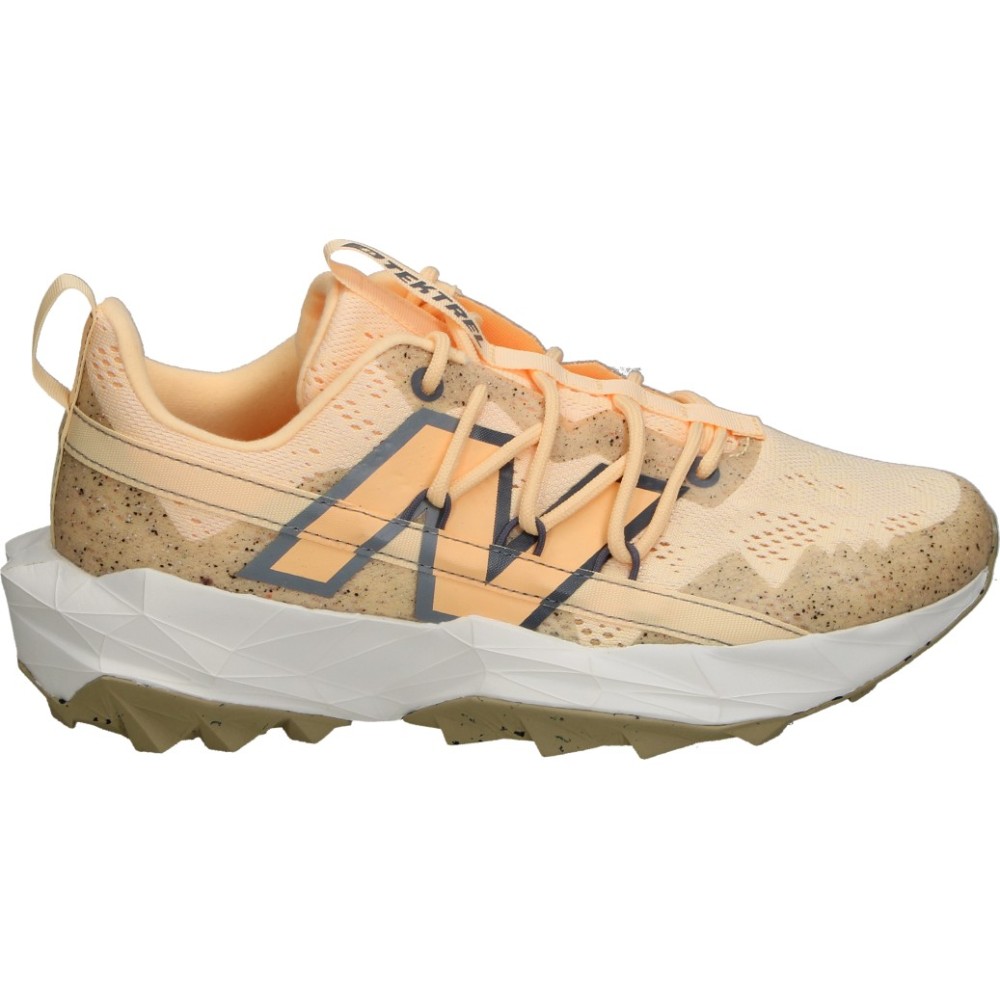 NEW BALANCE | Zapatillas New Balance DynaSoft Tektrel para Mujer – Zapatilla Running Naranja con Detalles – Deportiva con Cordones – Suela AT Tread – Cómodas y Versátiles – Para Correr – Modelo WTTR2EL
