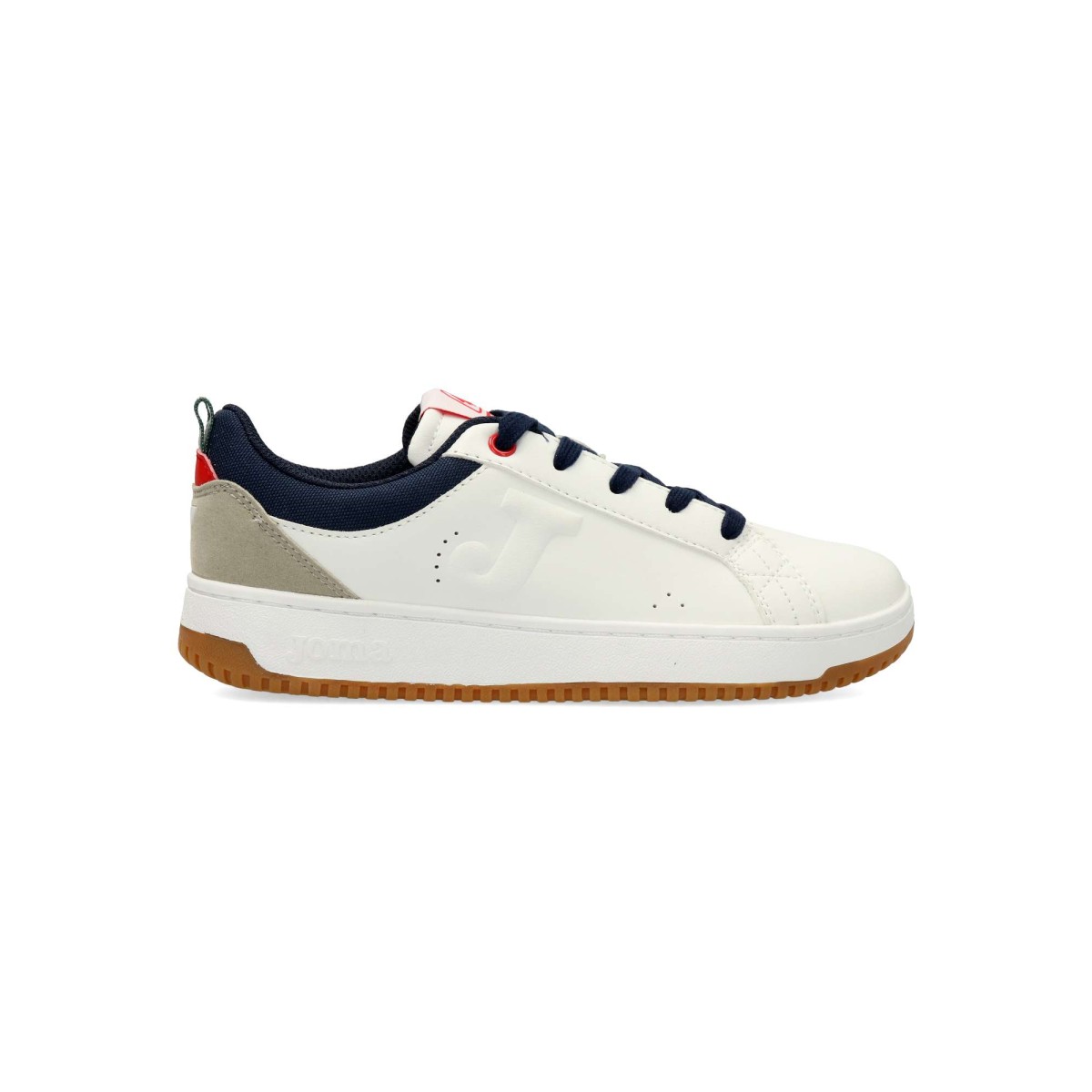 Joma - Zapatillas de tenis casual para niño Dune, fabricadas en piel sintética con suela de goma y plantilla acolchada, diseño sport versátil