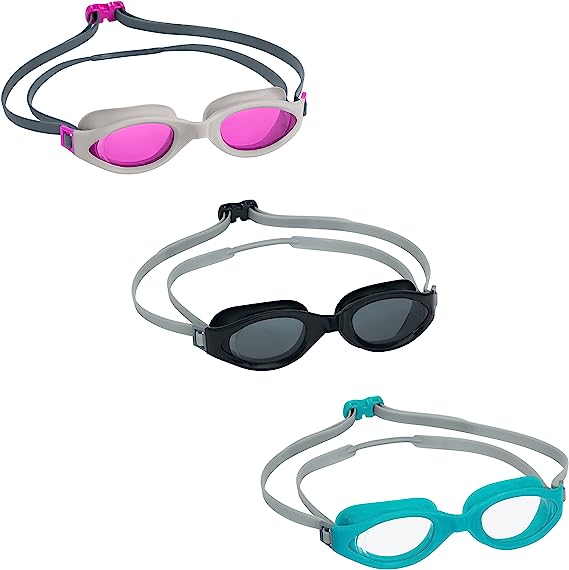 Gafas de Natación Bestway para Niños/adultos Protección UV, Ajuste Cómodo Color Surtido 1 unidad