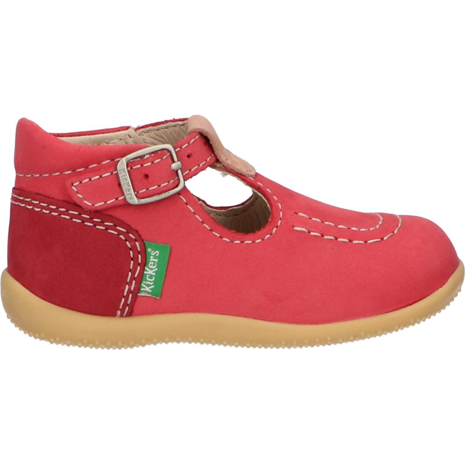 Kickers girl and boy shoes 621013 -10 bonbek 133 rose multi