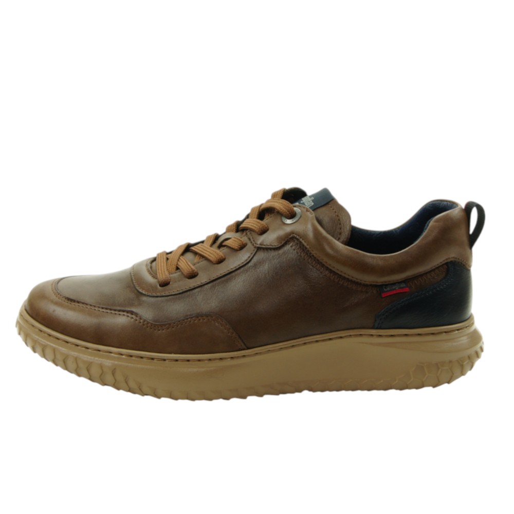 Callaghan mod. 60802 zapato sport para hombre en piel natural, cordones