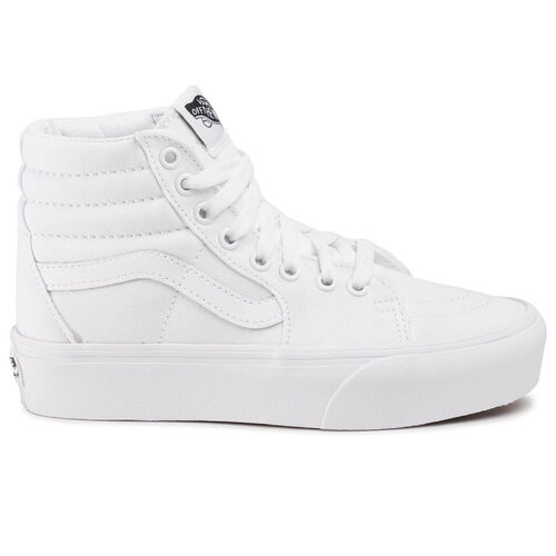 Zapatillas Vans Blancas Sk8-Hi Platform 2