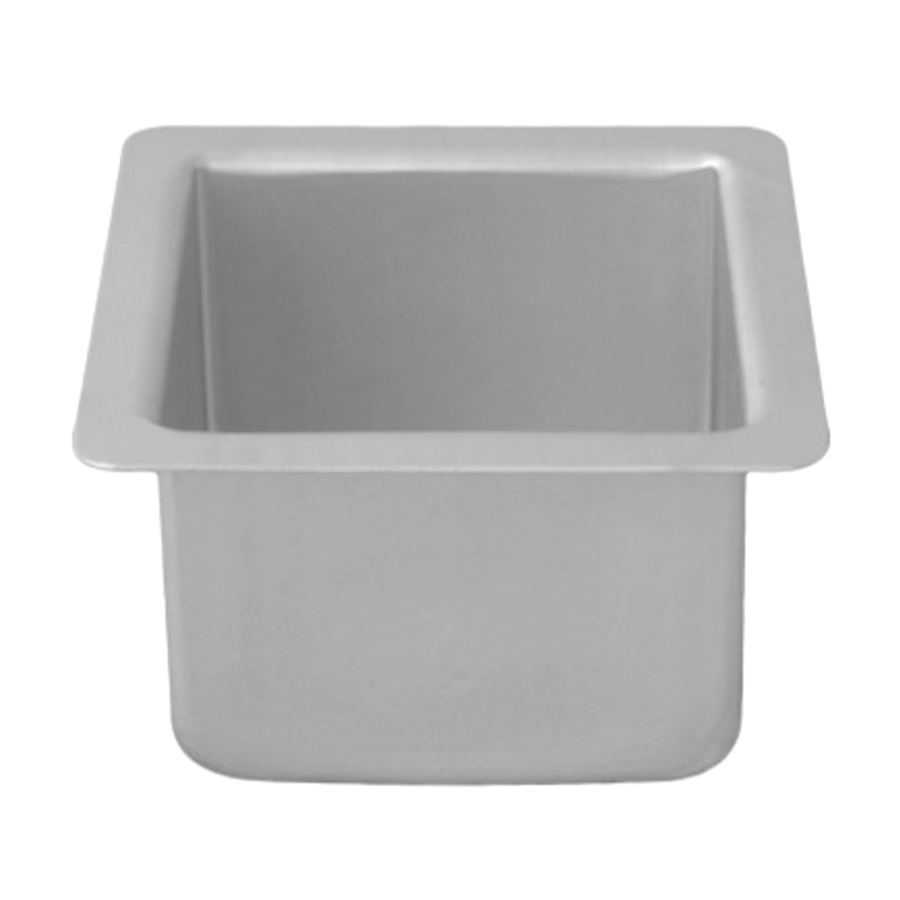 Glotomania Molde de Aluminio Anodizado Cuadrado PME - 12,7 Cm X 10,2 Cm - Resistente y Duradero