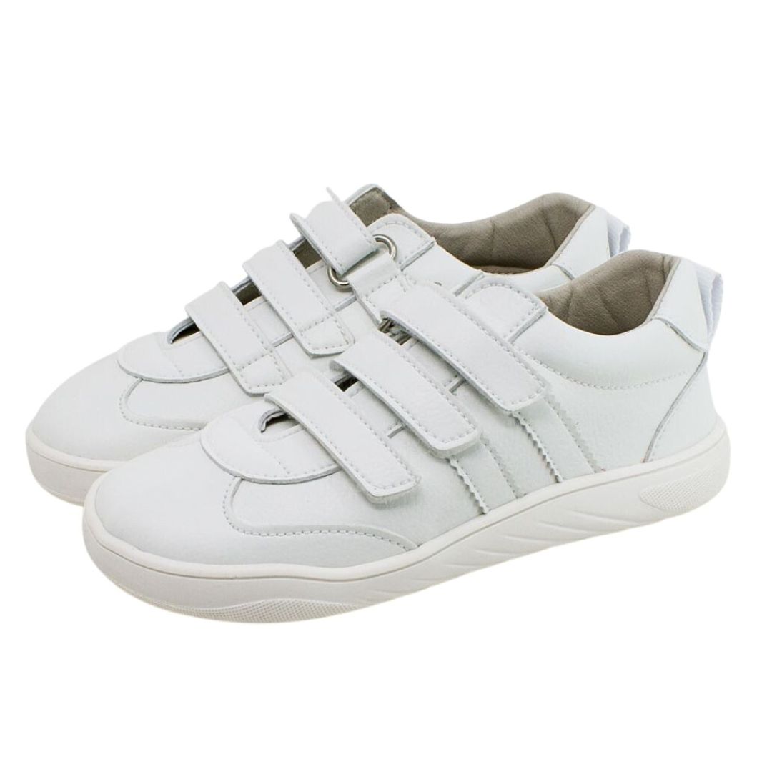 Zapatillas De Deporte marca Piruflex modelo Pf6001-3 para niño en color blanco