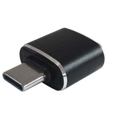Adaptador USB 3.0 Tipo-C Aisens A108-0369/ USB Tipo-C Macho - USB Hembra