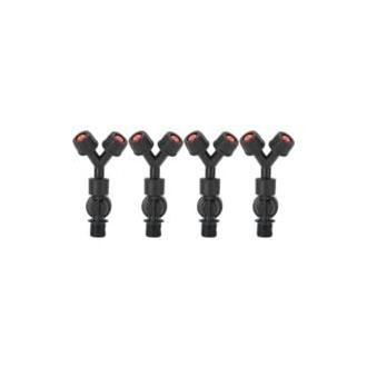 CA Accesorio de boquilla doble antigoteo G3/8 (4 unidades) para pulverizador de mochila eléctrico agrícola
