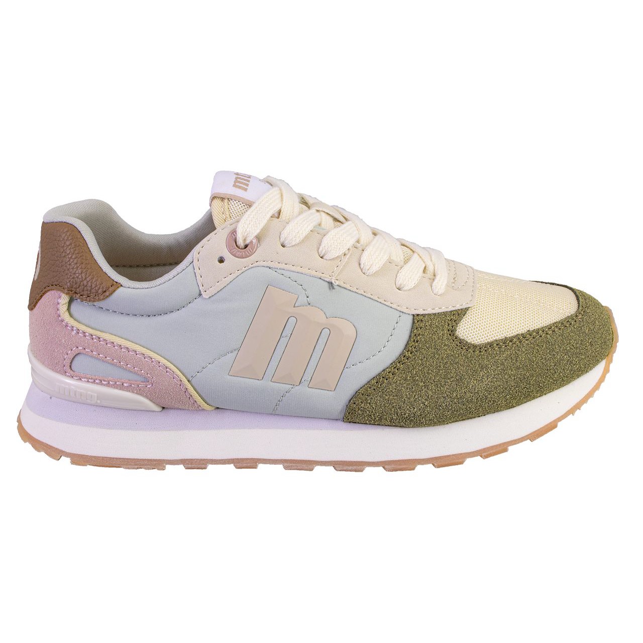 MUSTANG 60021 Zapatillas casual de mujer kaki 626