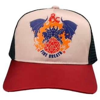 Dungeons and Dragons CYP Gorra Dungeon And Dragons Dragon Trucker Hombre