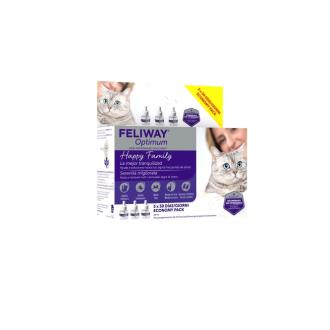 Antiestres para gatos FELIWAY OPTIMUM recambio pack 3 uds x 48 ml