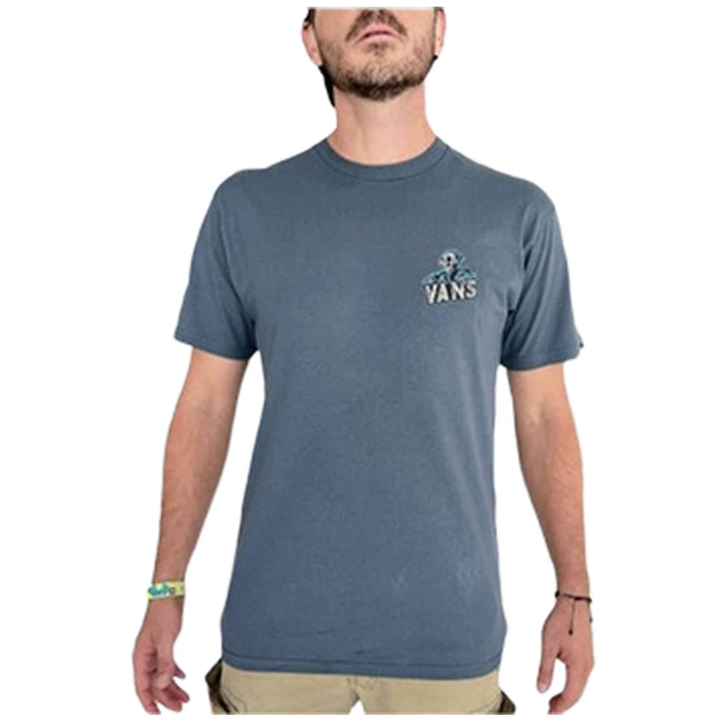 Camisetas De Manga Corta Vans modelo VN000AFUIND1-VNIND para Hombre en color Azul