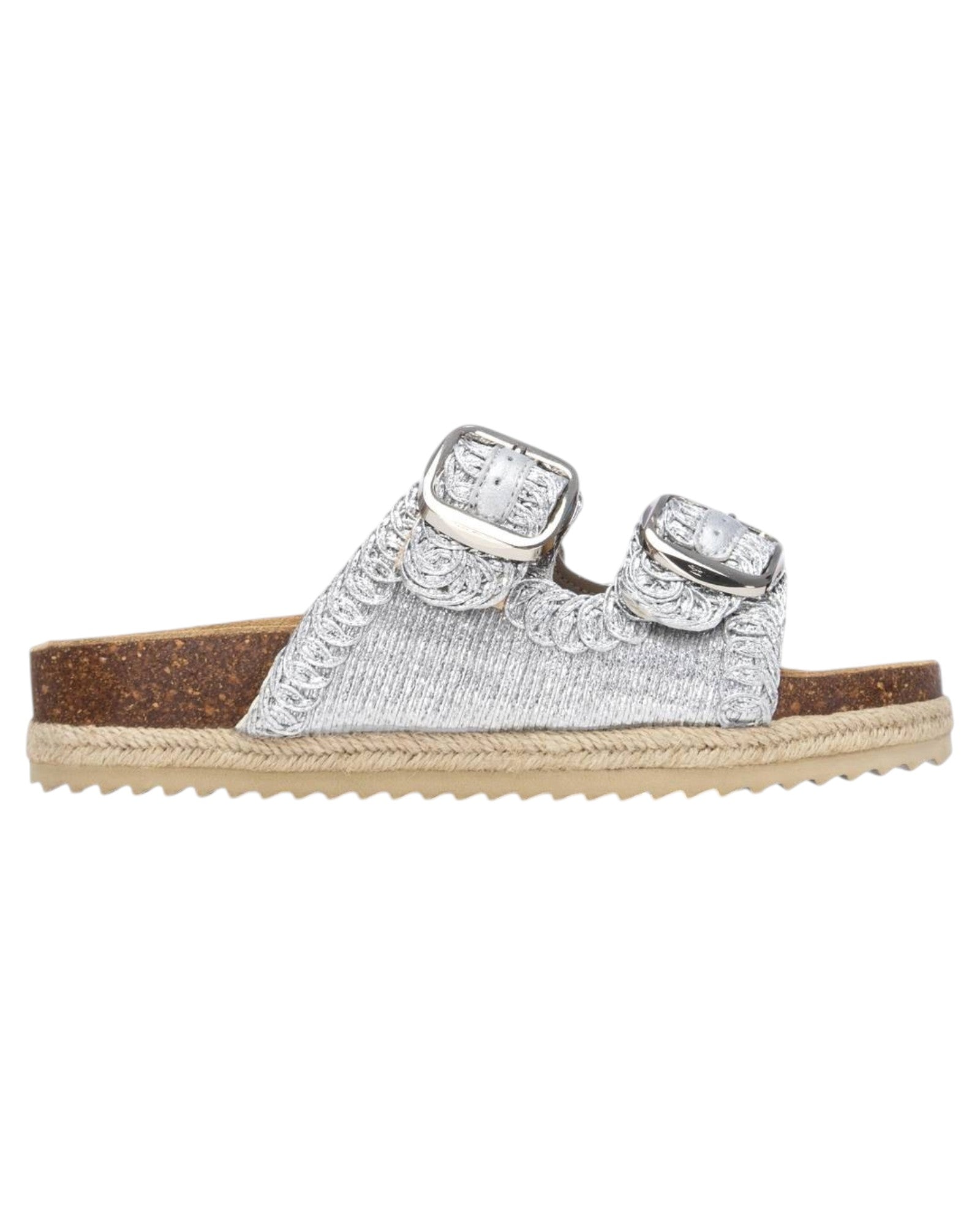 SANDALIAS DE MUJER XTI 145072 EN PLATA