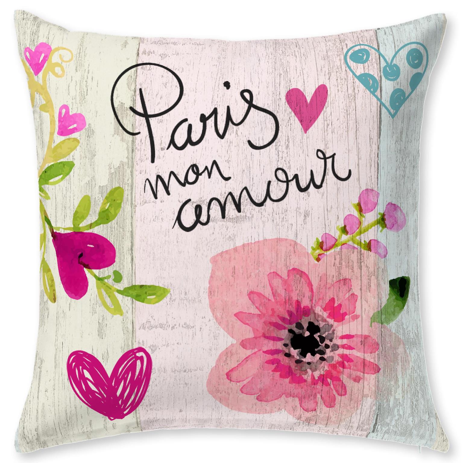 JVR - Cojin Algodón modelo COOKIE COJIN 2 - Tejido 100% Algodón - Estampado digital - Fabricado en España - Medidas 60x60