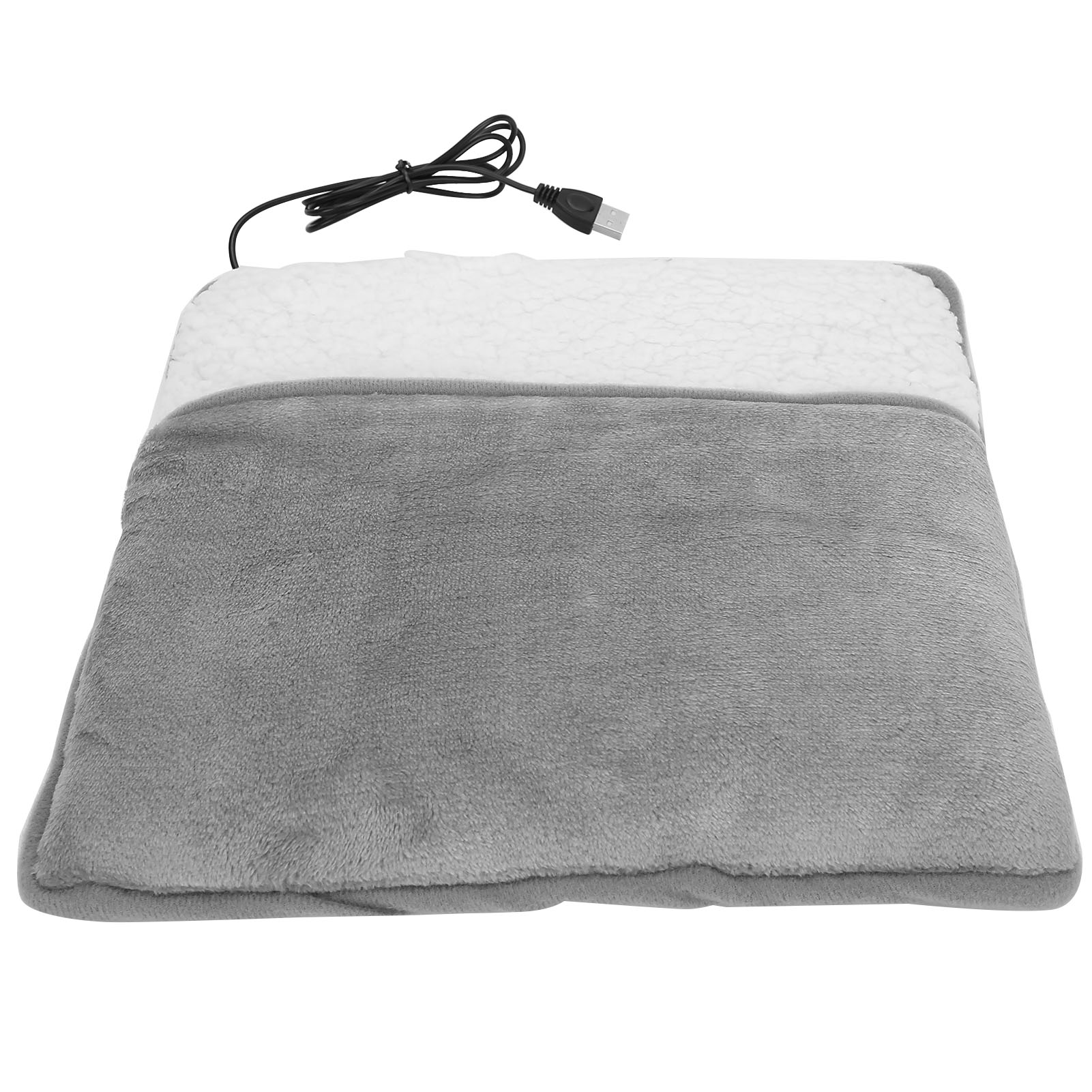 OmHome Almohadilla calefactora eléctrica para pies, almohadilla calefactora USB para pies, calentador de pies de invierno para oficina en casa