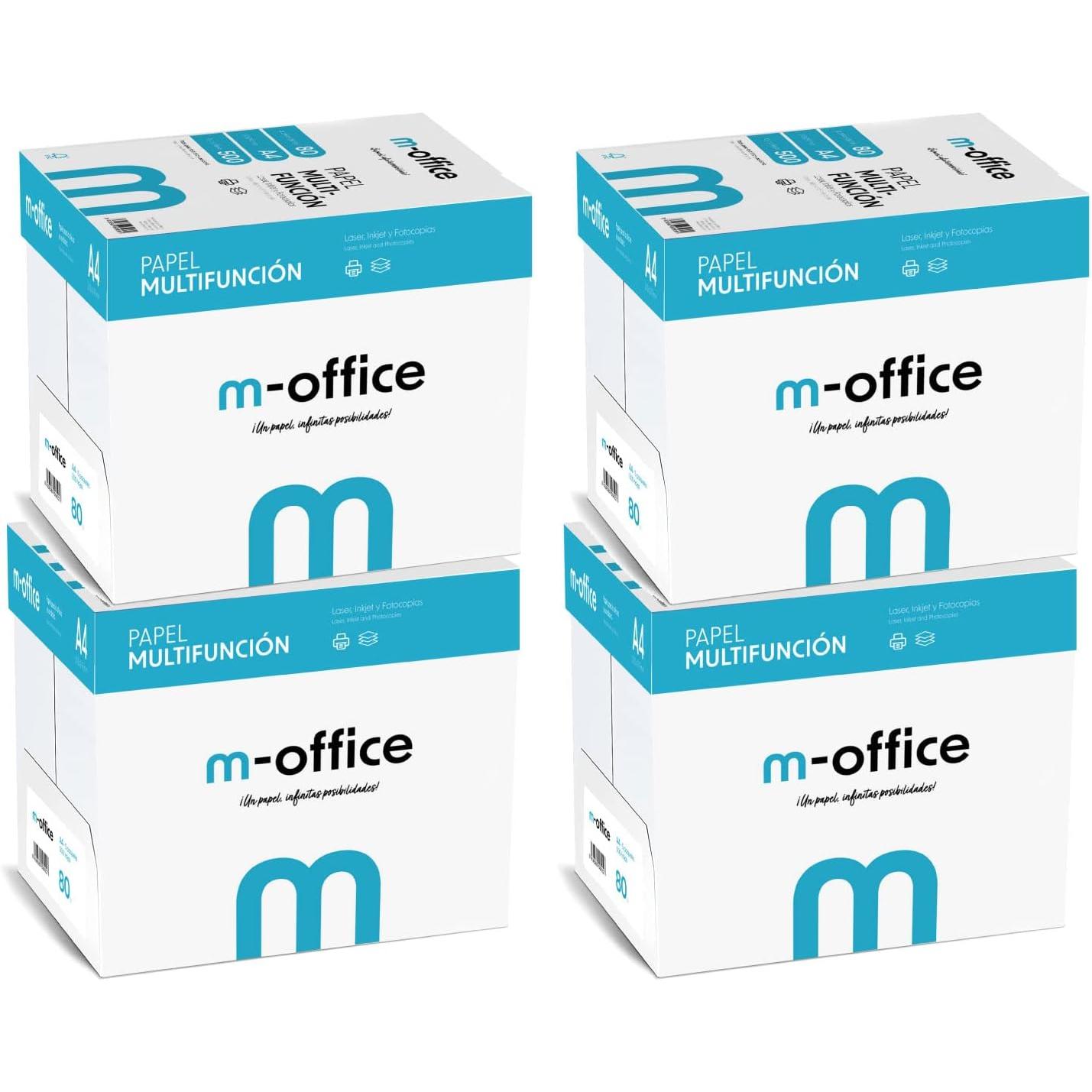 Folios A3/A4/A5 Diferentes Gramajes y Cantidades, Papel Multiusos para Impresora Inkjet, Láser y Fotocopiadora · m-Office
