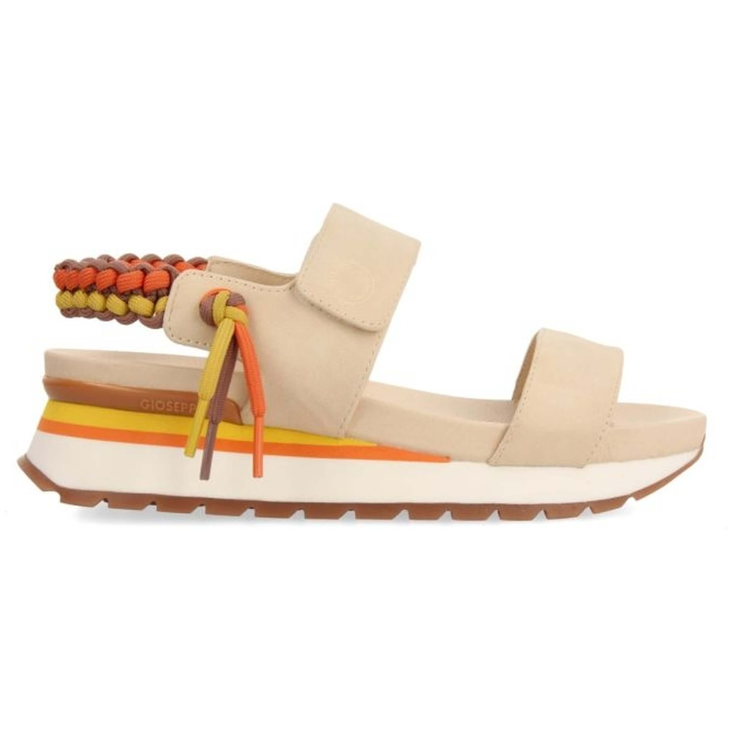 Sandalias Gioseppo modelo 71082-P_Beig para Mujer en color Beige