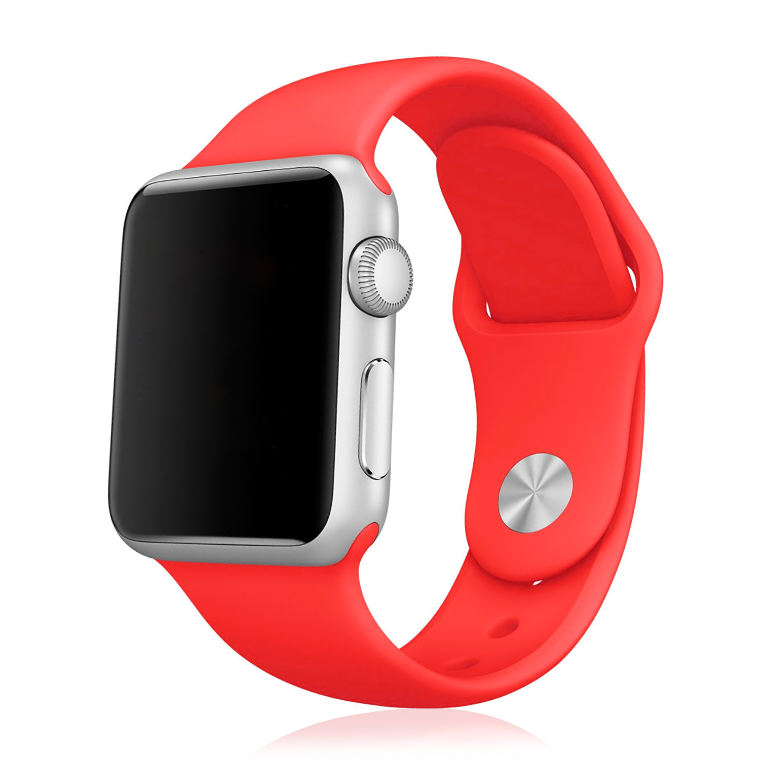 DAM Correa de silicona Compatible con Apple Watch de: 38/40/41mm.