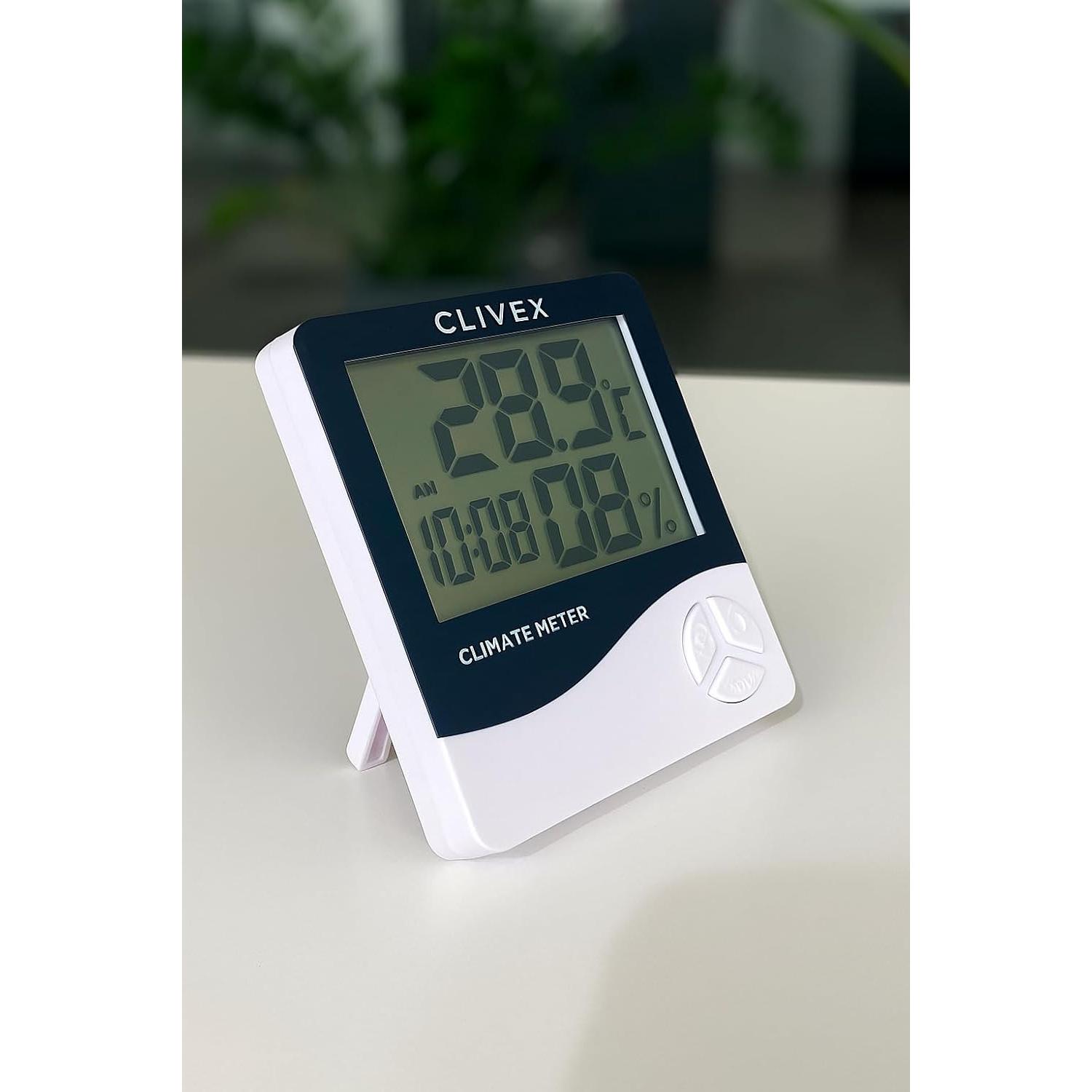 Termohigrometro Clivex Climate Meter