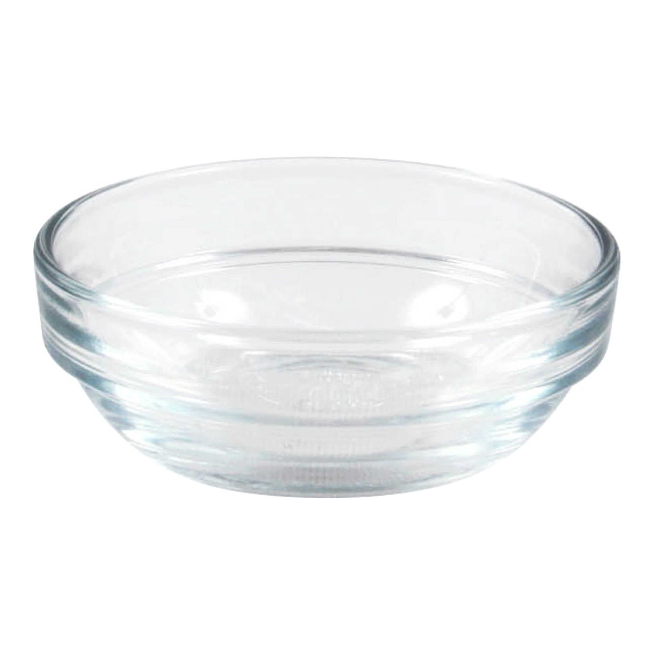 Duralex - Set de 4 Bolos Apilables Lys Transparentes 36cc - Bolos de Cocina Prácticos y Funcionales, Resistentes y Duraderos, de Diseño Versátil y Moderno, Aptos para Lavavajillas, Perfectos para Snacks y Alimentos | Amystyle