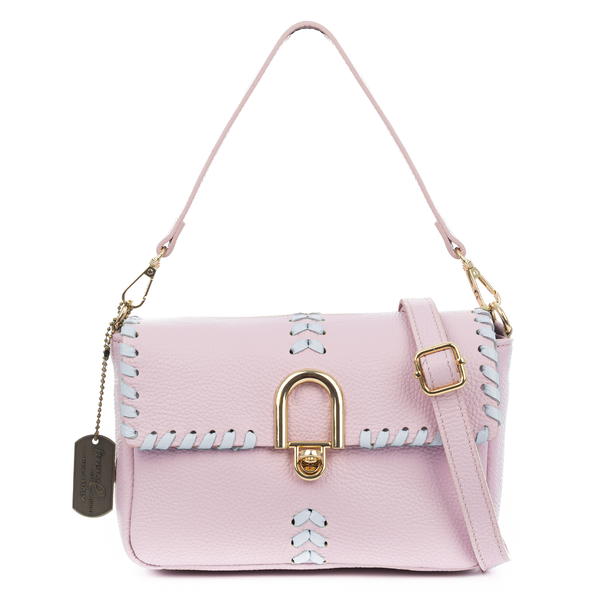 Basicò Bolso de mano Mujer. Piel auténtica Dollaro
