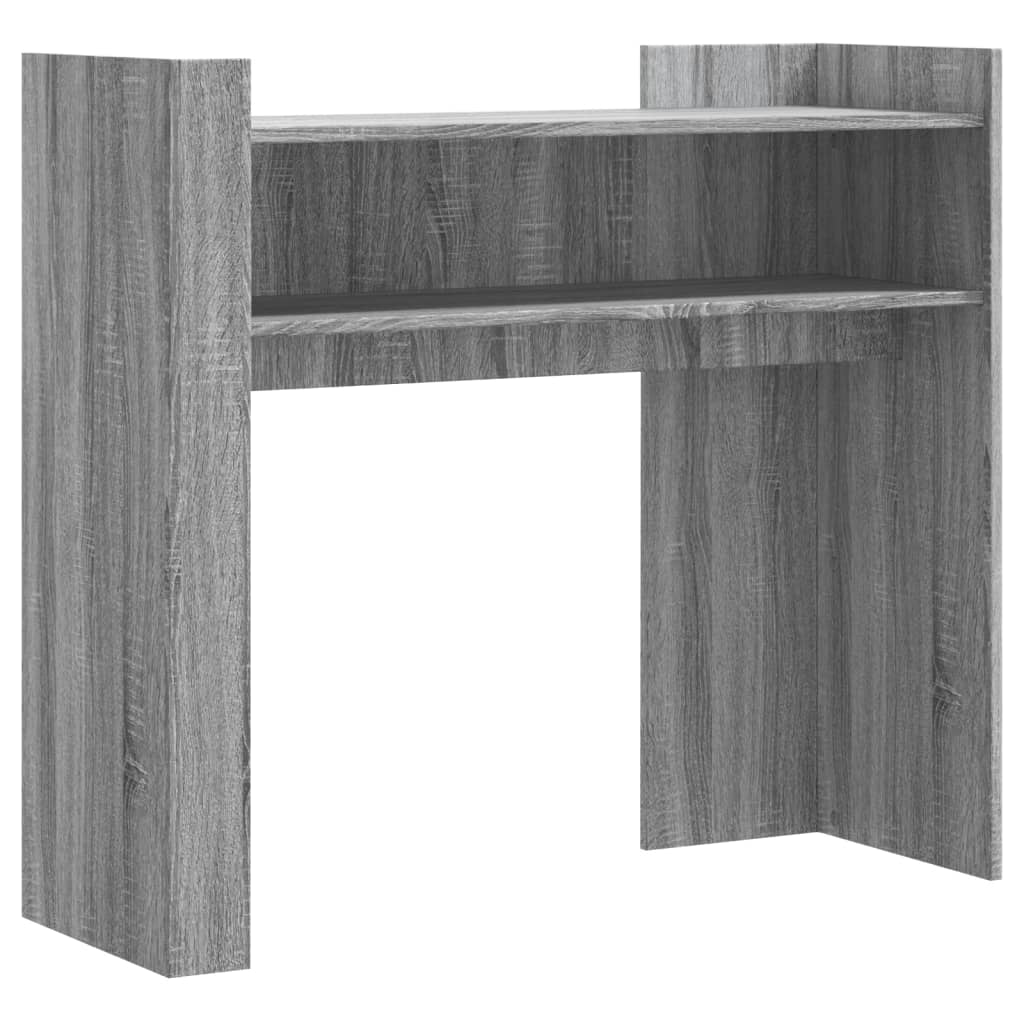 Vidaxl Mesa Consola de Madera de Ingeniería 100x35x90 Cm Blanco