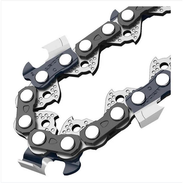 CA Juego de 2 cadenas 40 eslabones para guías de motosierra 25 cm (10 pulgadas)