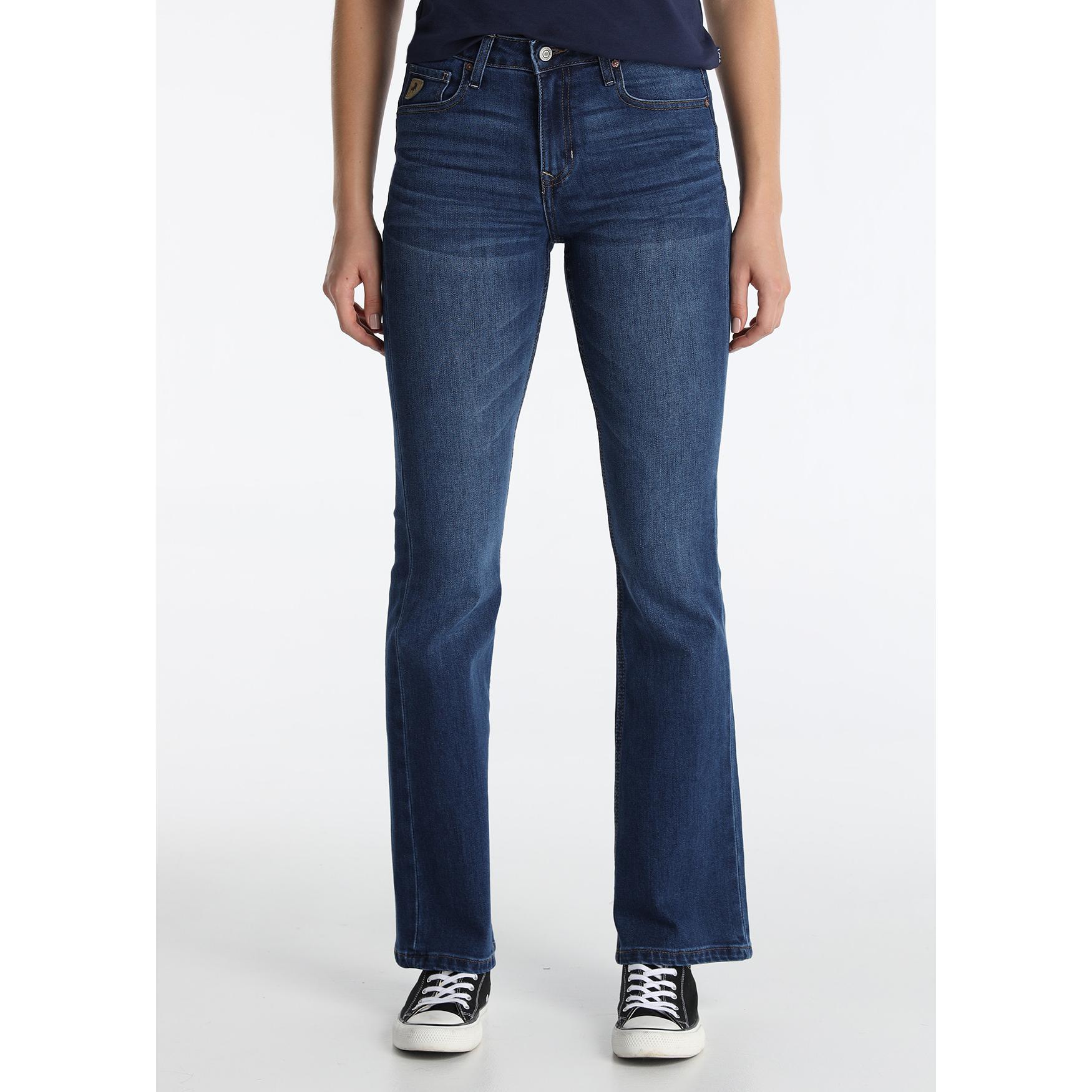 LOIS JEANS - Jeans Boot Cut Acampanados en Fibra Repreve Sostenible - Tallaje en Pulgadas- Tallaje en Pulgadas