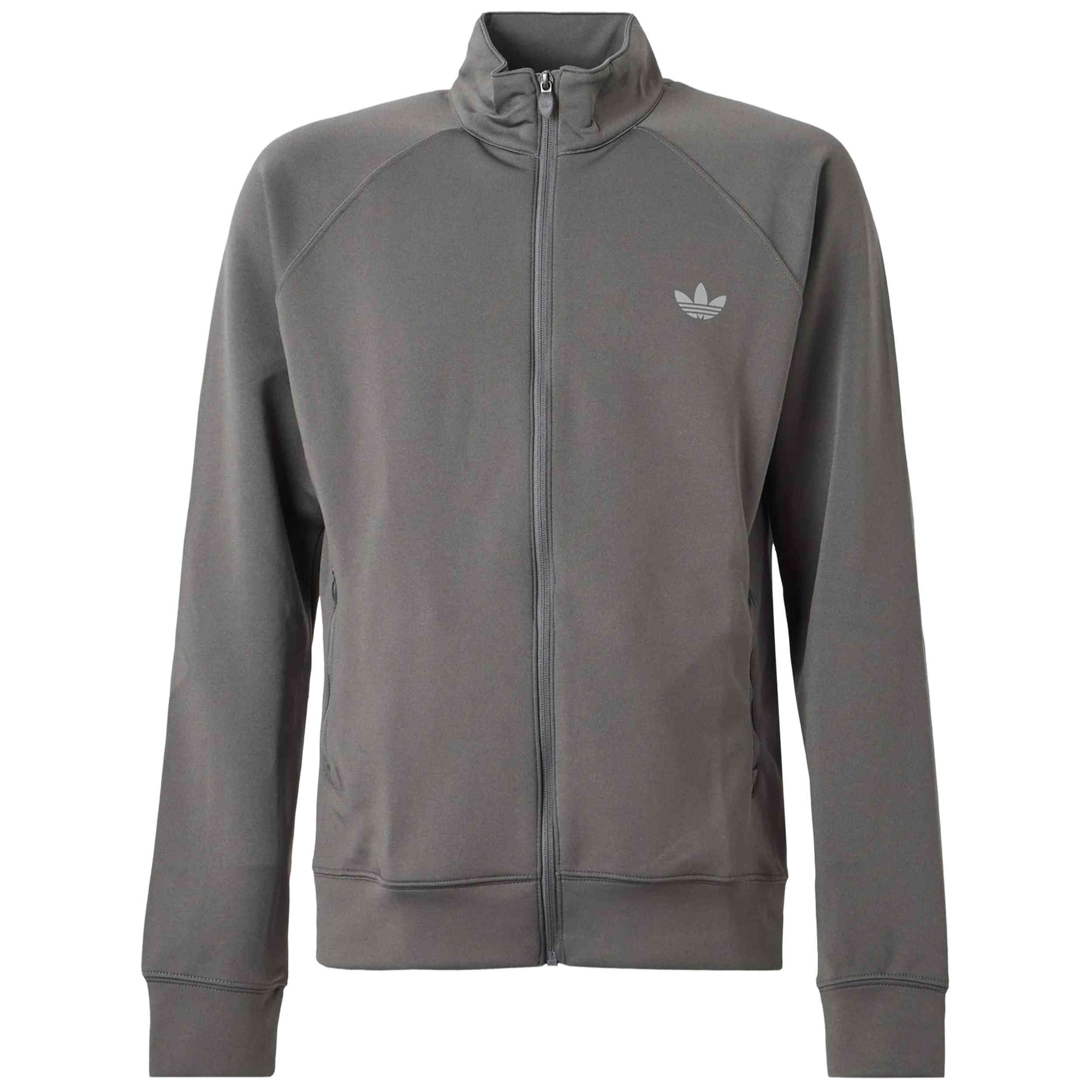 Chaqueta Adidas modelo Trefoil Essentials Spacer Track Top "Grey Four" para Hombre en color Gris