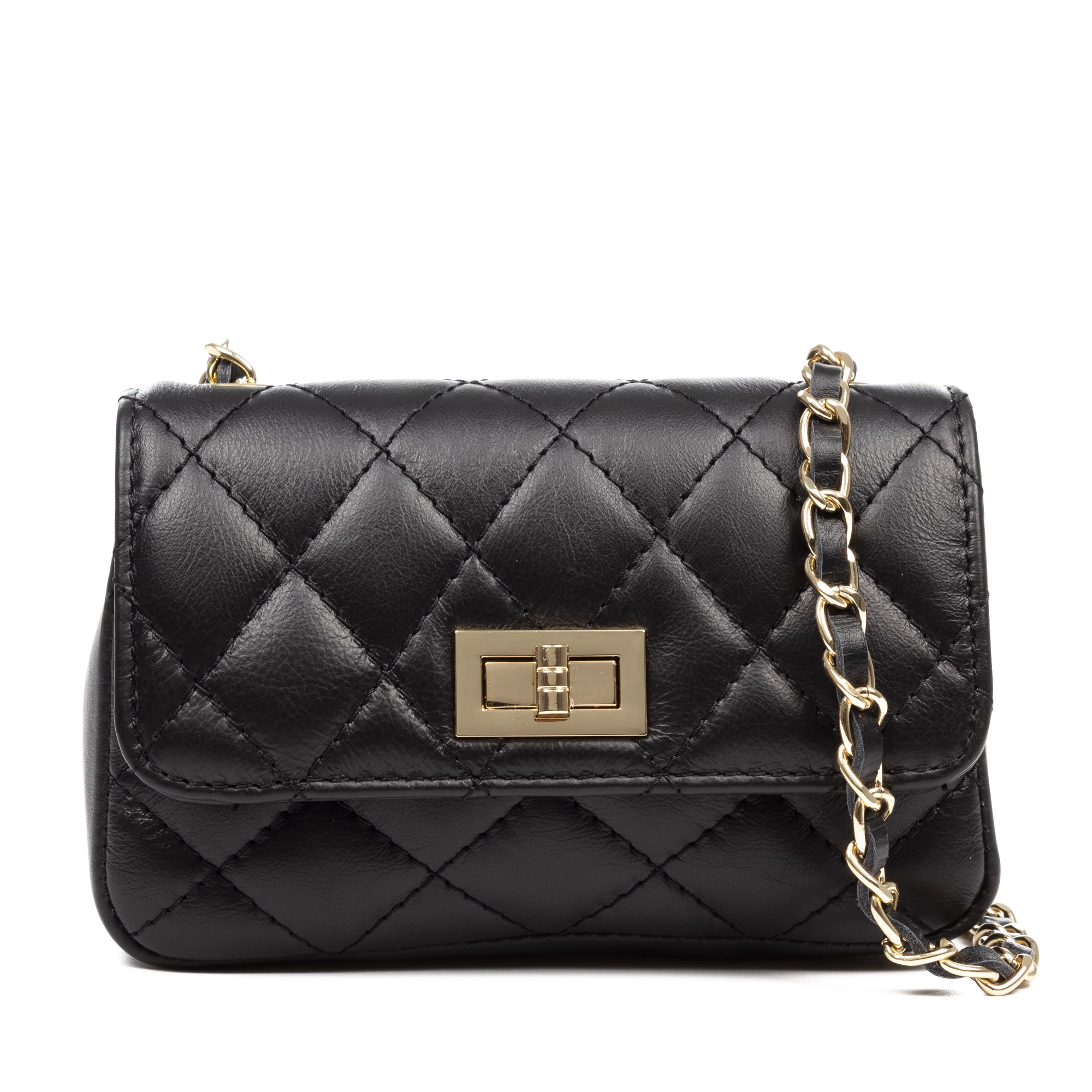 Firenze Artegiani. Amaro bolso bandolera Mujer. Piel auténtica Sauvage Acolchado. Made in Italy. Vera Pelle Italiana.