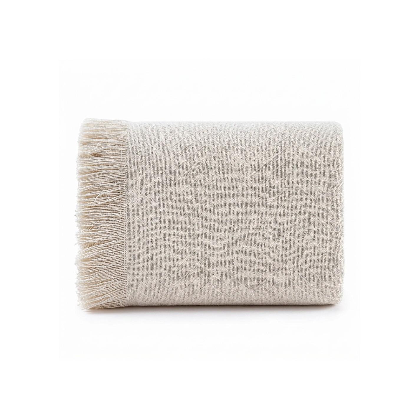 Todocama - Colcha Multiusos para Todo el Año Espiga de Algodón 100% Reciclado.