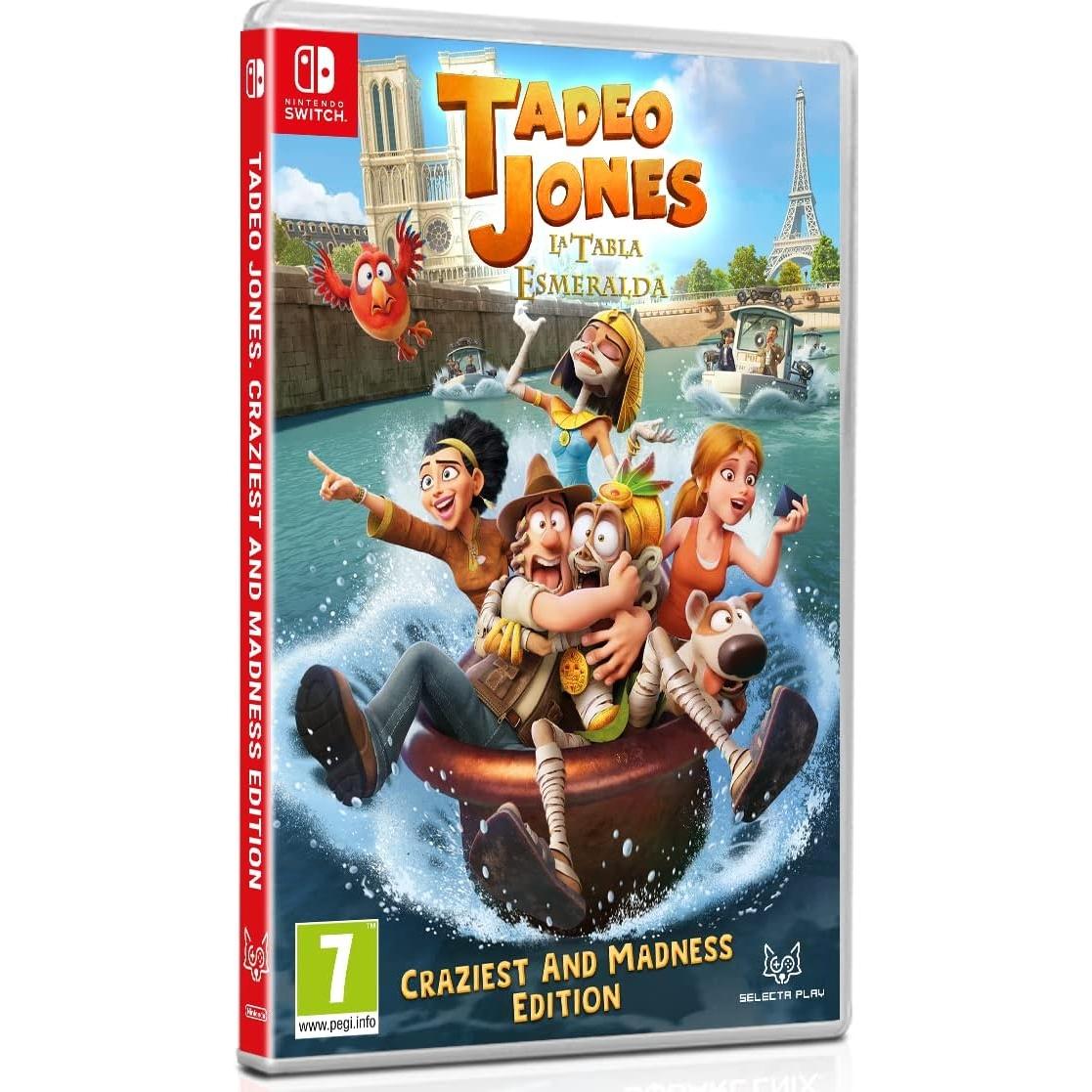 Tadeo Jones 3: La Tabla Esmeralda -Craziest And Madness Edition- Juego para Consola Nintendo Switch [PAL ESPAÑA]