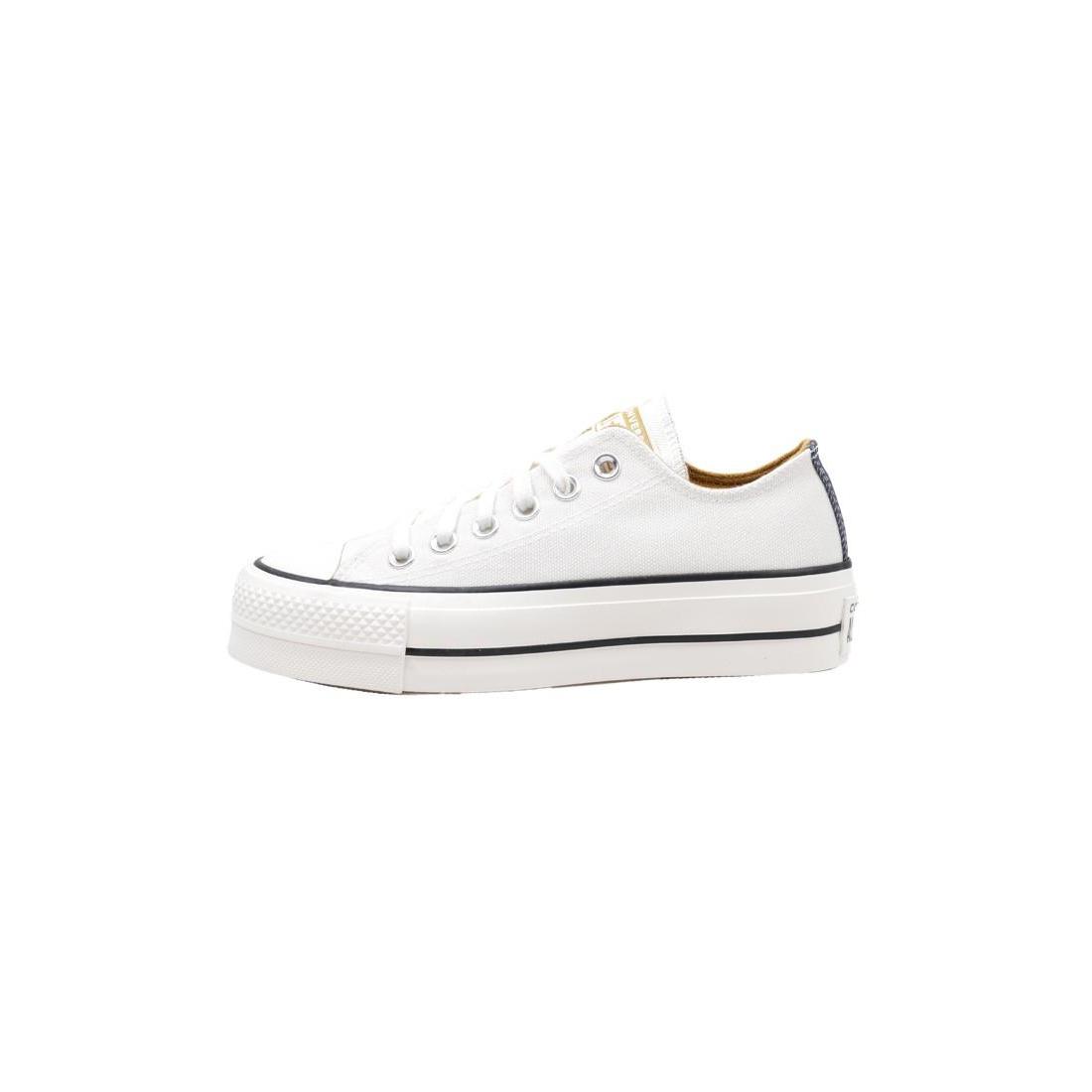 Converse CHUCK TAYLOR ALL STAR LIFT PLATFORM DENIM FASHION Blanco mujer Spring/Summer 24 DEPORTIVAS PLATAFORMA