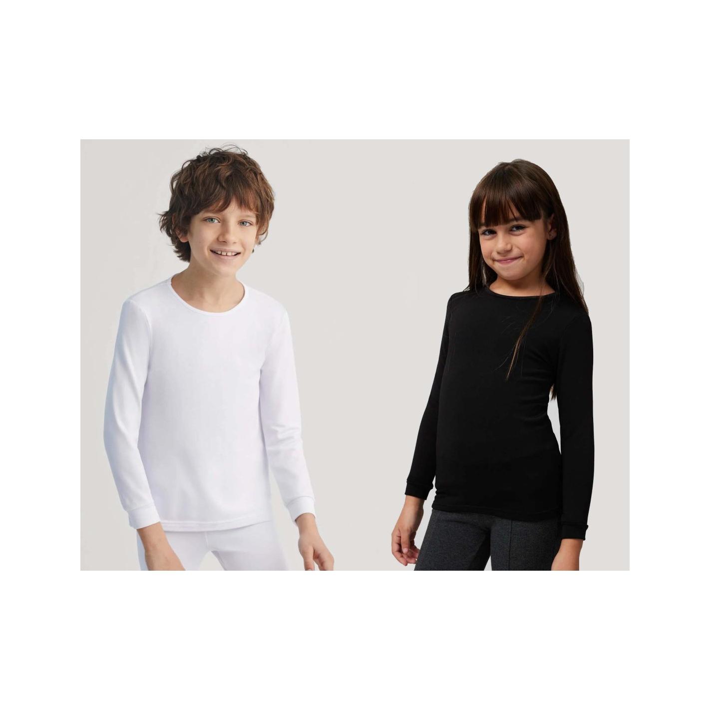 Camiseta Térmica Infantil Ysabel Mora 70300 – Blanca, Manga Larga, Camiseta térmica, Ideal para Invierno.