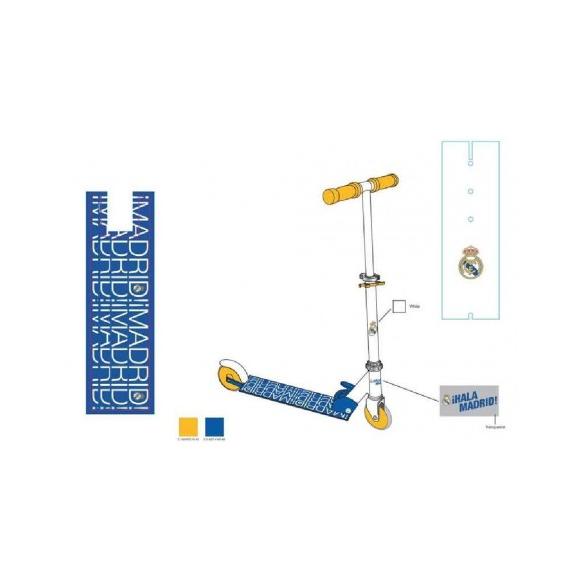 PATINETE ALUMINIO REAL MADRID