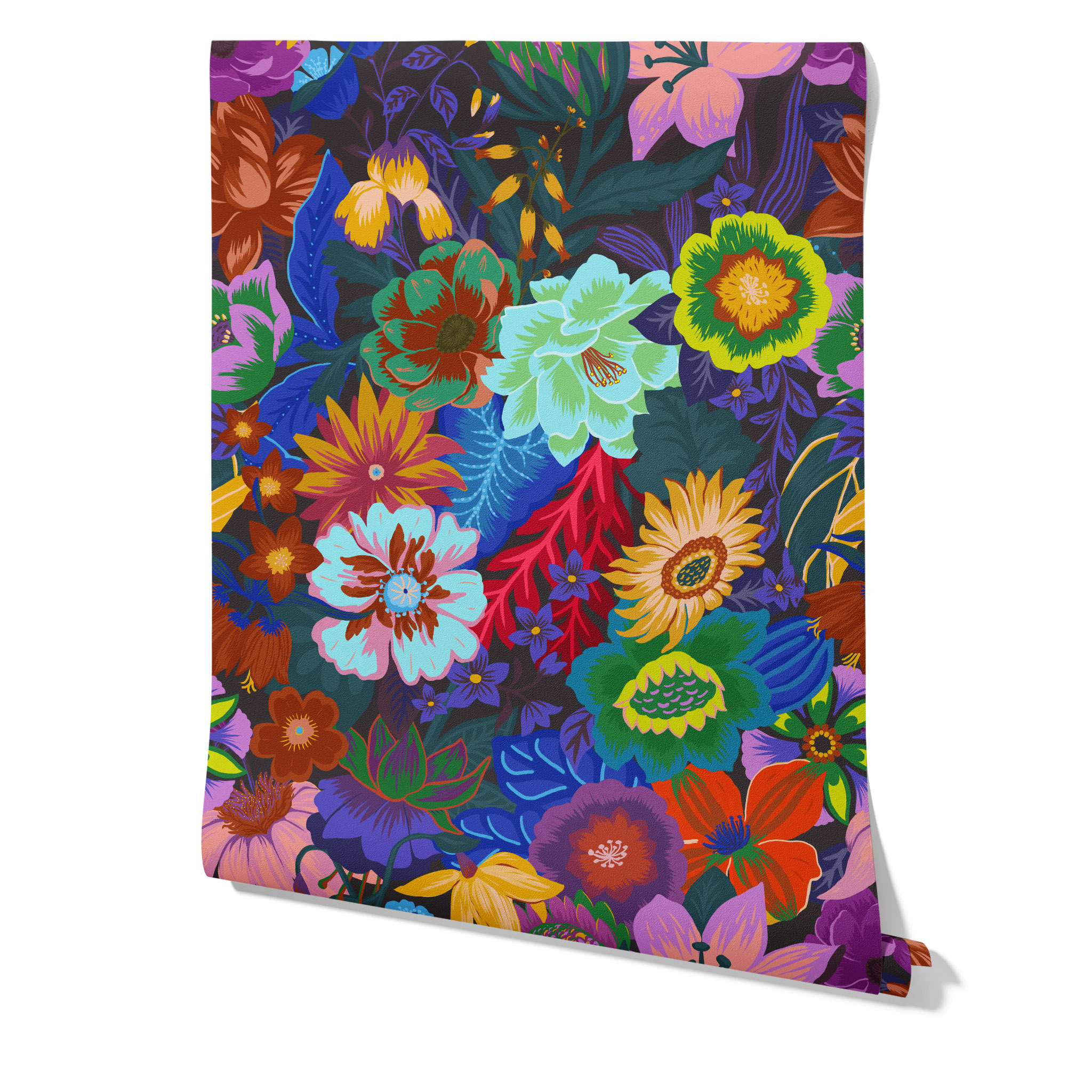 Wallpapers4Beginners Floreali Carta da Parati Fantasia Floreale