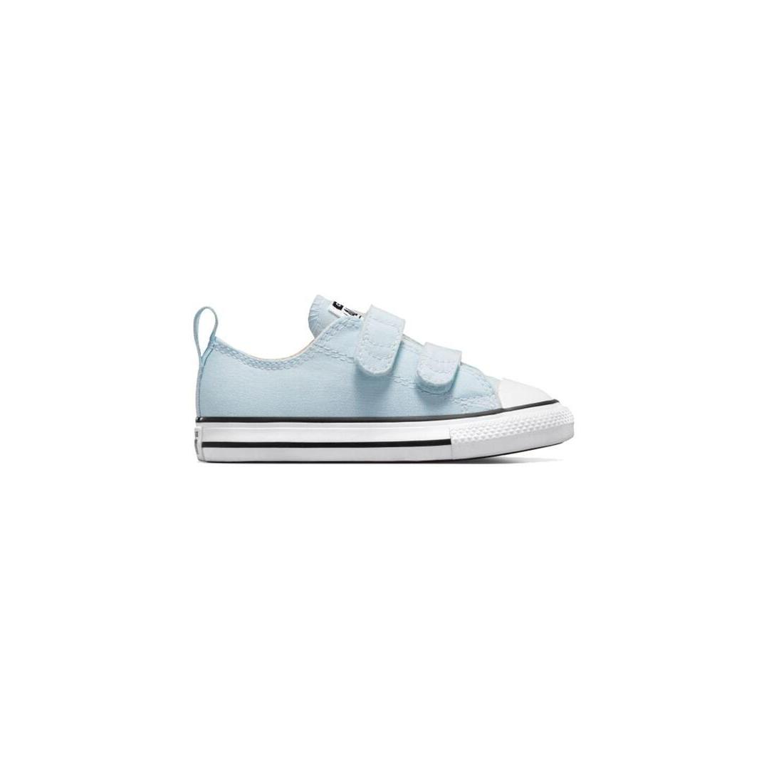 Zapatilla Baby Converse Ctas 2V Celeste