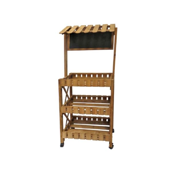 Gerimport Estantería Marrón 3 Baldas 56x32x148 Cm - Almacenamiento Herramientas
