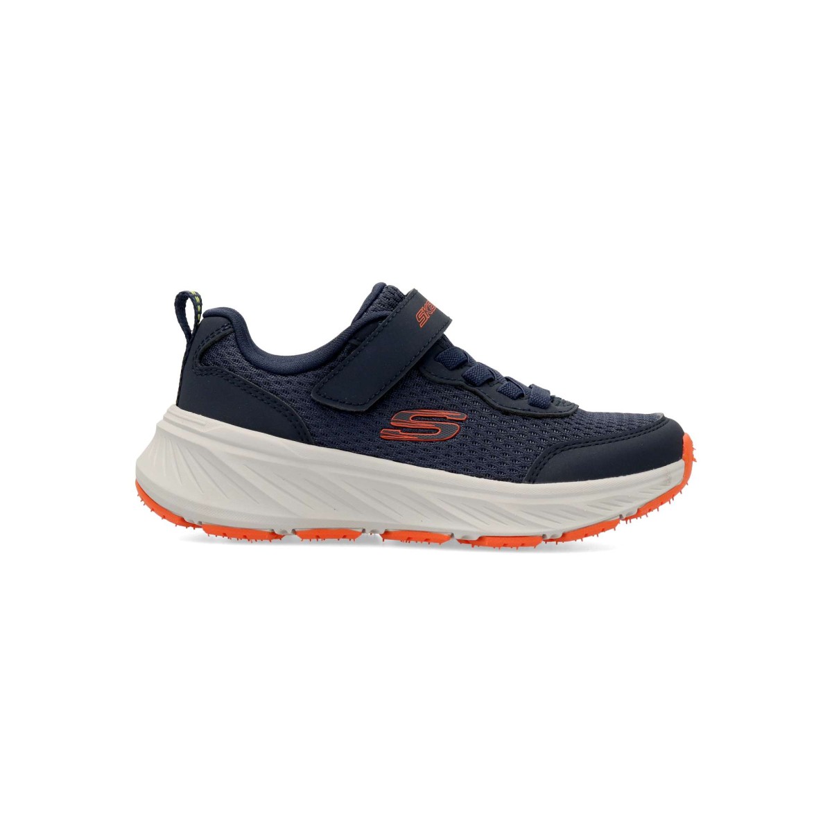 Skechers - Zapatillas deportivas Edgeride para niño con cierre adaptativo Skechers, parte superior de malla técnica y suela de goma duradera