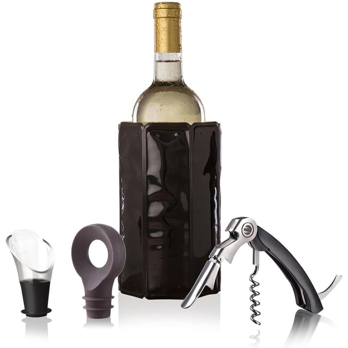 Set Vacu Vin Wine Clasic con 4 Productos unicos para amantes del Vino