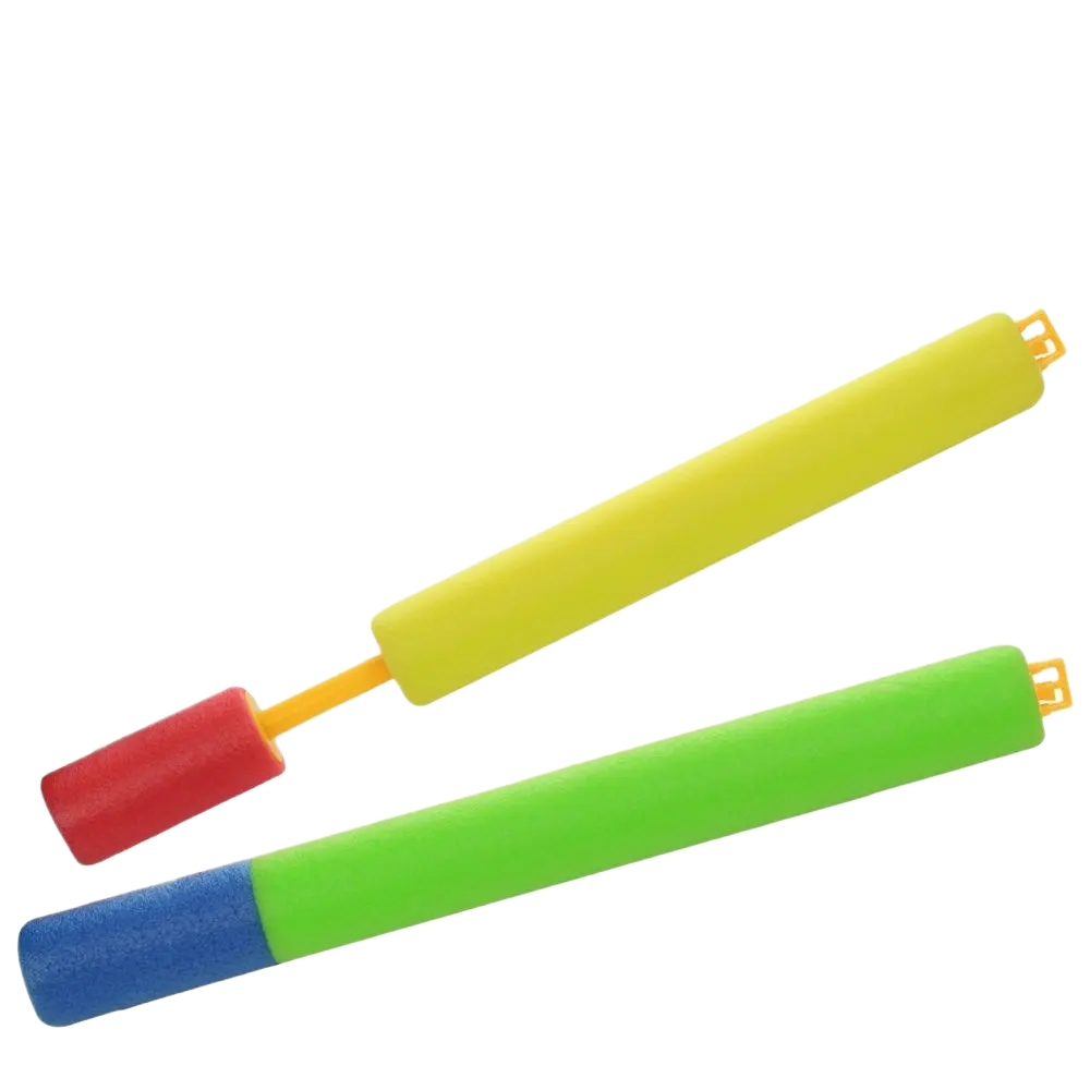 PLUSHOME Pistola de Agua de Esponja para Niños, Espuma, Piscina, Playa