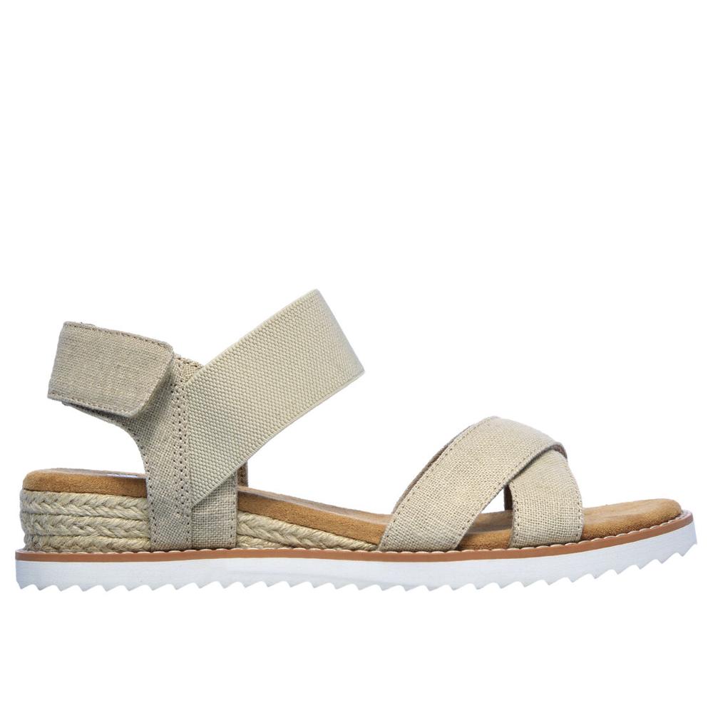 Sandalias Planas Skechers Desert Kiss Cómodas y Elegantes